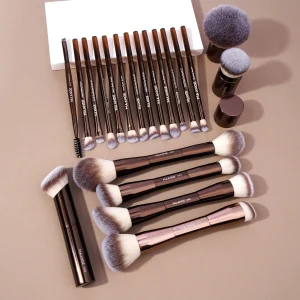 MAANGE 20pcs/set Pro Makeup Brushes Double Ended