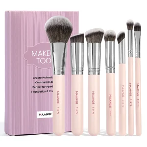 MAANGE 7PCS Makeup Brush Set