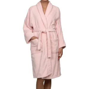 HOMECITY Terry Bathrobes Combed Cotton Terry Cloth Bath Robe  Luxurious Absorbent