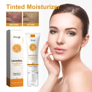 Hoygi Sunscreen whitening face sunscreen isolation makeup base moisturizing Cream