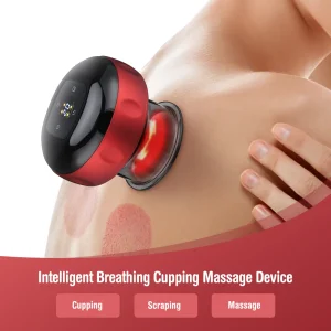 Intelligent Vacuum Cupping Massage Device Electric Heating Scraping Suction Cups