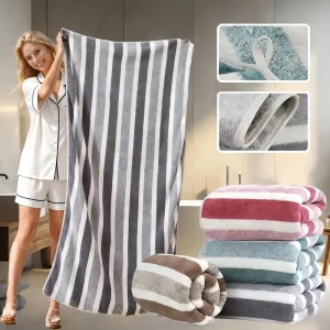 thick bath towel strong water absorption and quick drying non shedding durable Ultra Soft